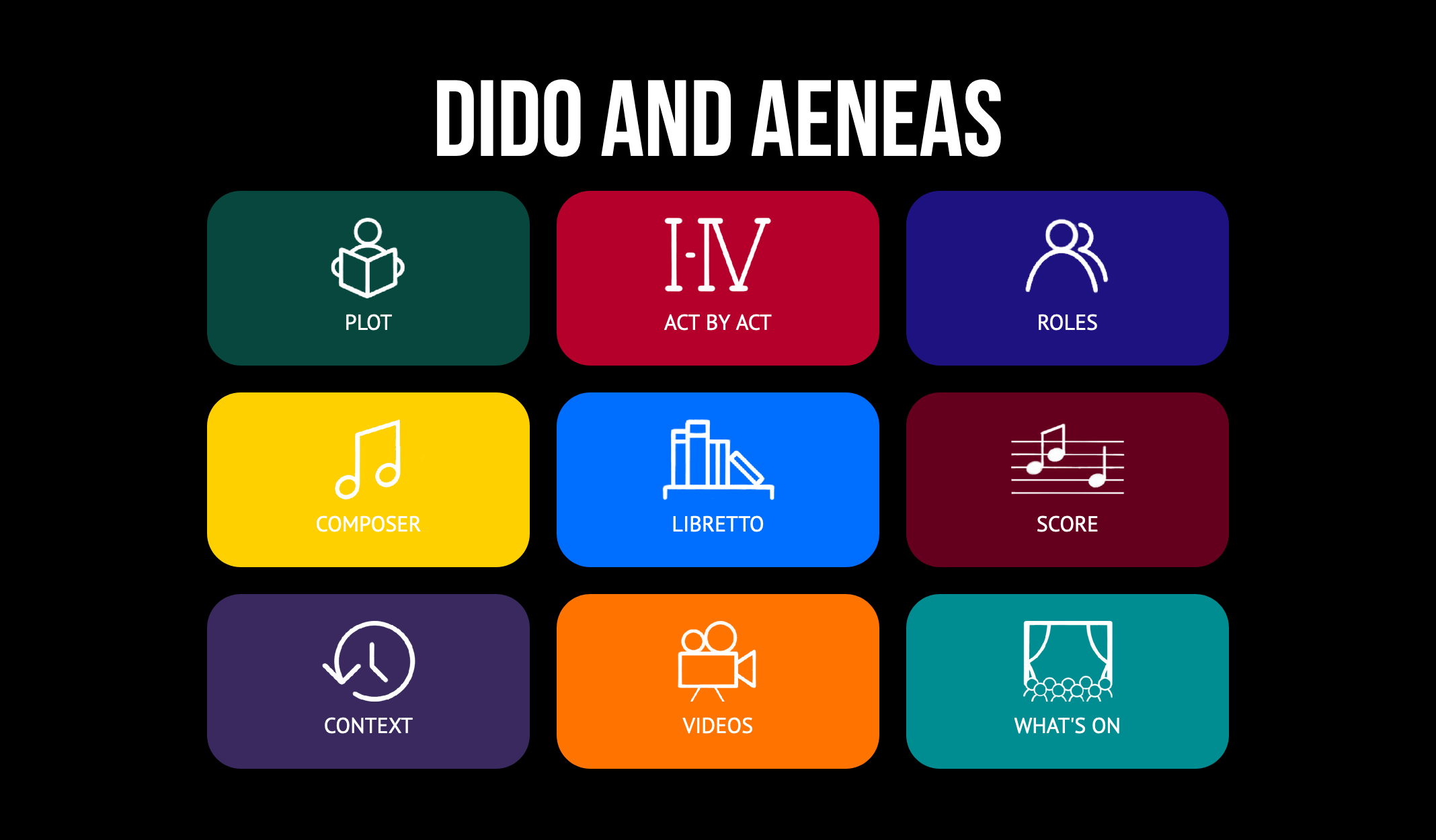 dido and aeneas opera
