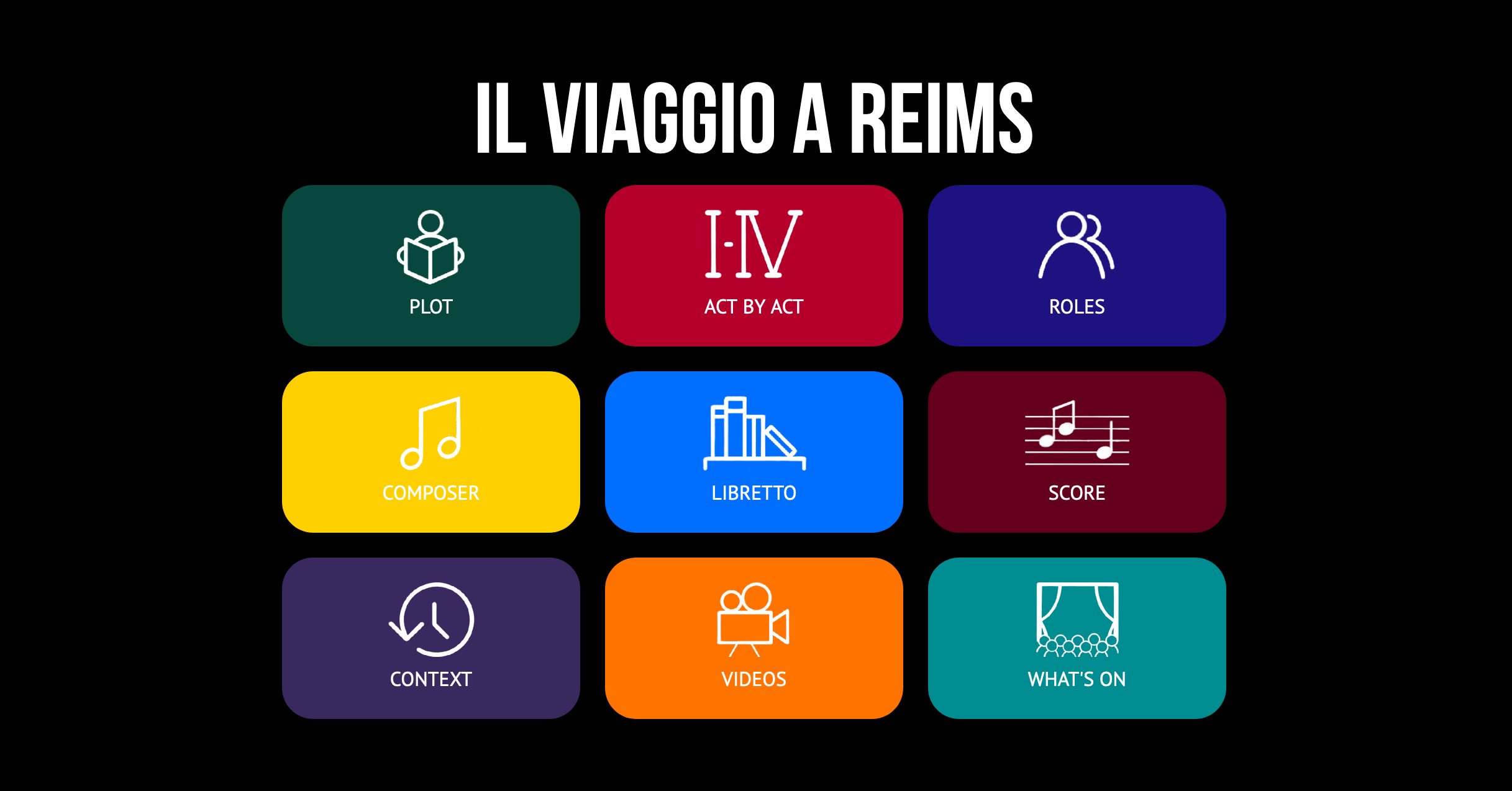 il viaggio a reims opera